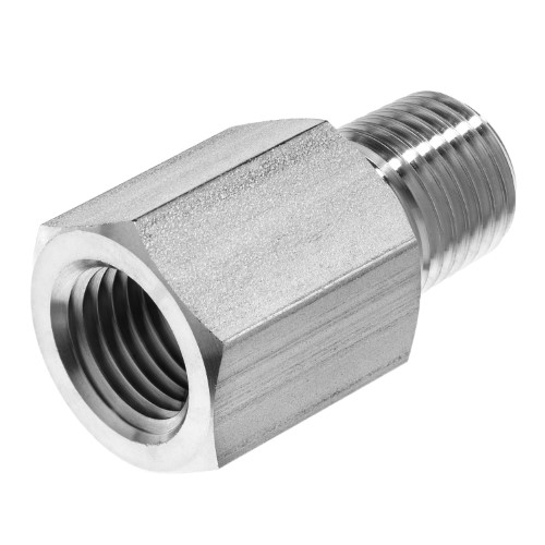 Instrumentation Pipe Fitting - Adapter, Female NPT x Male BSPT, 316 Stainless Steel ZUSA-PF-8752