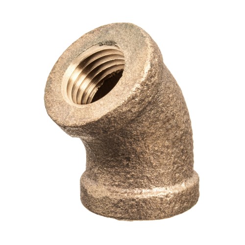 45° Elbows - Brass, Pipe Fitting, Female BSPT, Class 125