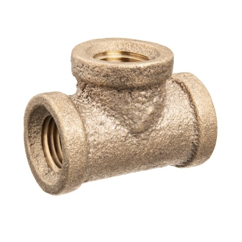 Tees - Brass, Pipe Fitting Female BSPT, Class 125