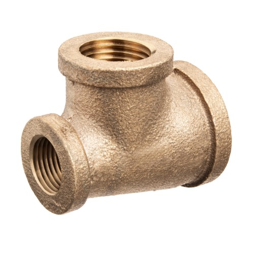 Tees - Reducer, Brass, Pipe Fitting Female NPT, Class 125