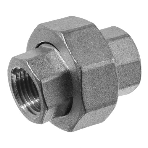 Pipe Fitting - Union, Female BSPT, 316 Stainless Steel, Class 150