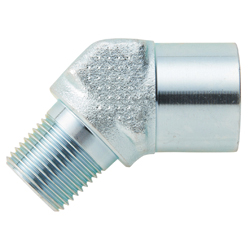 Hydraulic Hose Adapters - PT Connection Screw-In Male/Female 45° Elbow, 2085 Series