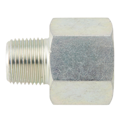 Hydraulic Hose Adapters - PT Connection Screw-In Male/Female Nipple, 2040 Series