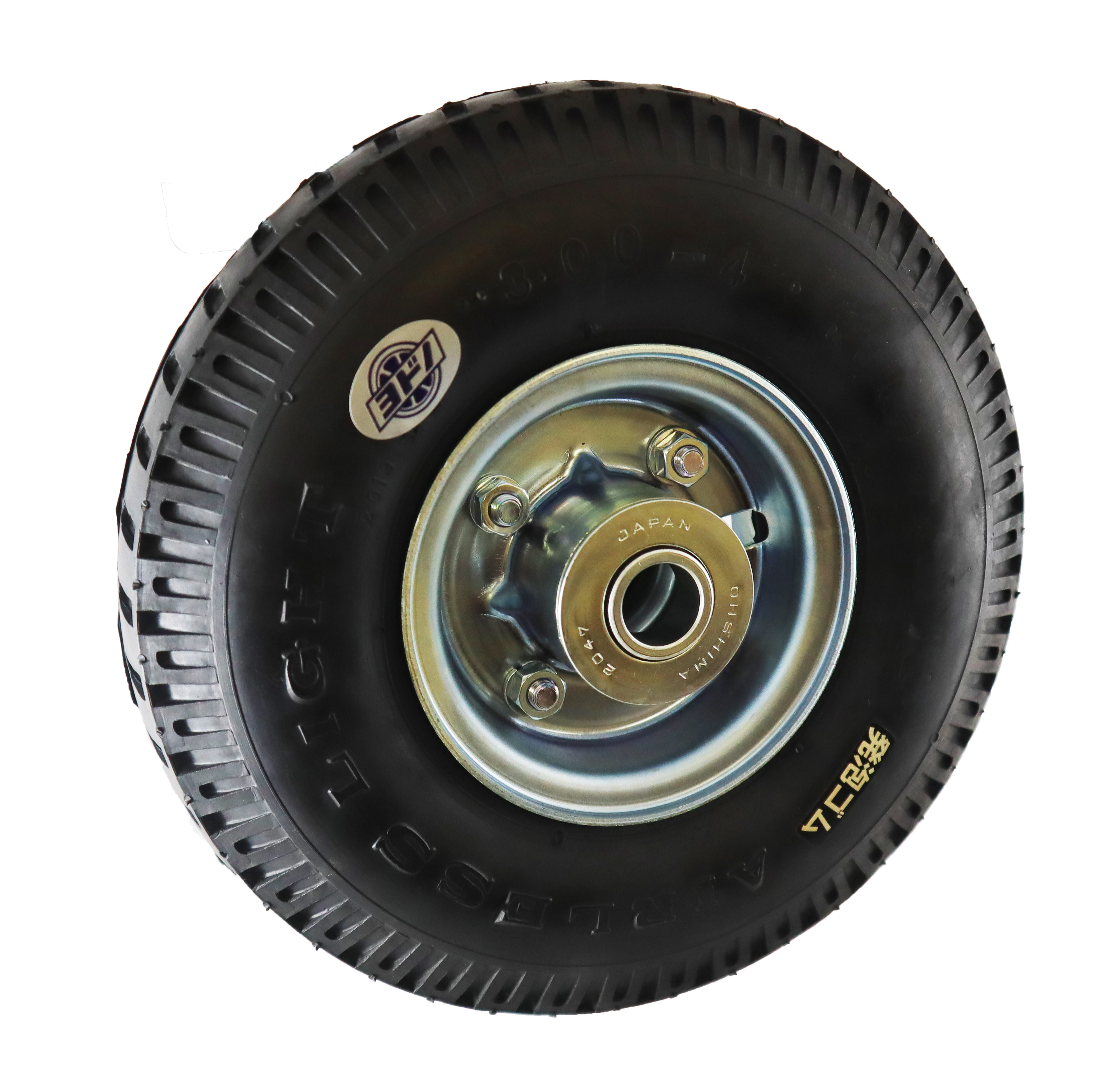 No-Puncture Foam (Cushion) Rubber Tire HAL300-4-4P