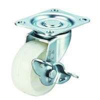Casters - Turntable, with rotation stop, LG-S series (light loads).