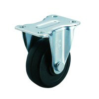 Casters - Fixed plate, LR series (light loads).