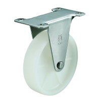 Casters - Fixed plate, SUS-ER series.