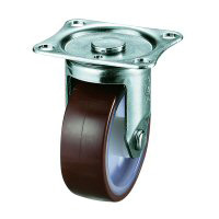 Casters - Fixed plate, SGR series. SGR-100NR-45R