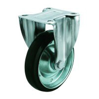Casters - Fixed plate, K2 series.
