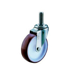 Casters - With threaded plate, SUS-ET series.