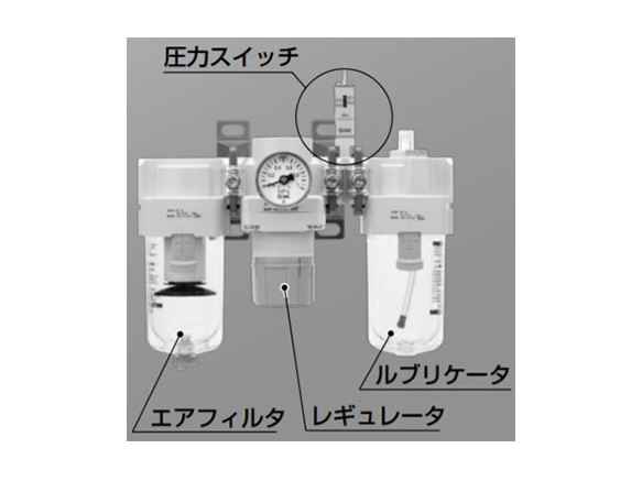 Pressure switch usage example