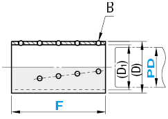 Componentes de la guía de rodamiento de bolas en miniatura: deslizador de bolas Tipo compacto: imagen relacionada
