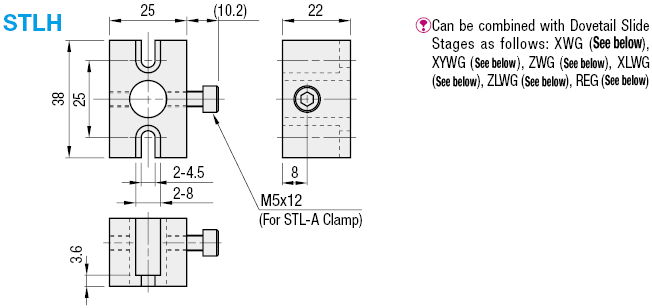 Accesorios para etapas de montaje múltiple - Soporte de cámara: imagen relacionada