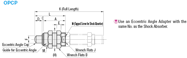 Adaptadores de ángulo excéntricos para amortiguadores - Amortiguación ajustable: imagen relacionada
