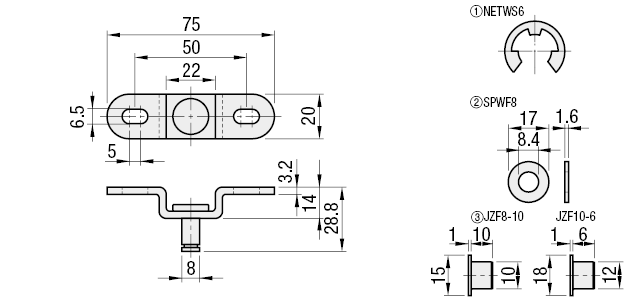 Resortes de gas - Fuerza de reacción de gas configurable: imagen relacionada