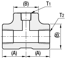 Accesorios de tubería de alta presión - T reductora: imagen relacionada