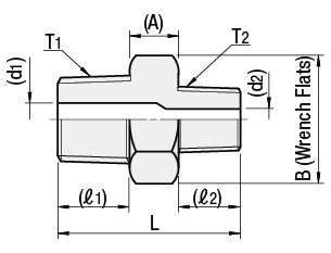 Accesorios de tubería de baja presión - Boquilla reductora: imagen relacionada