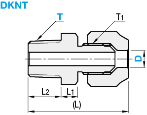 Accesorios para tuberías de cobre recocido - Unión, extremo roscado: imagen relacionada