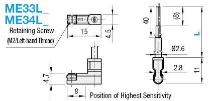 Sensores - Para cilindros, pinzas: imagen relacionada