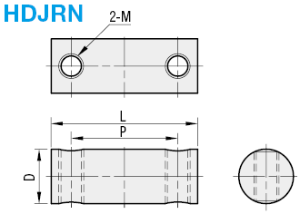 Piezas de junta ciega - Tuerca para premontaje de junta doble: imagen relacionada