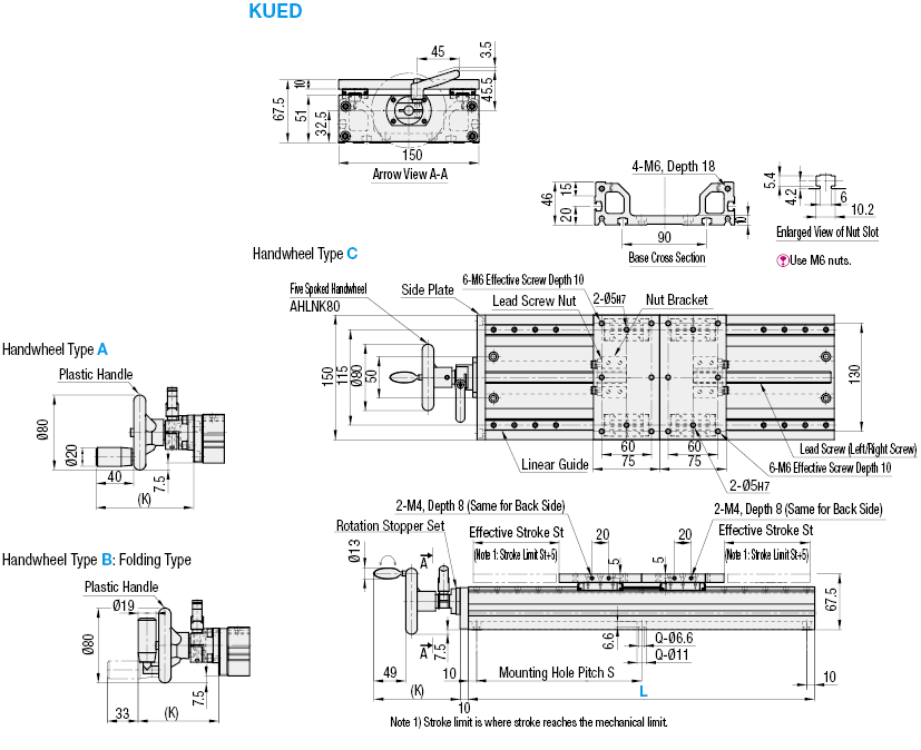 Unidades de movimiento lineal operadas manualmente - Dos tablas -: Imagen relacionada