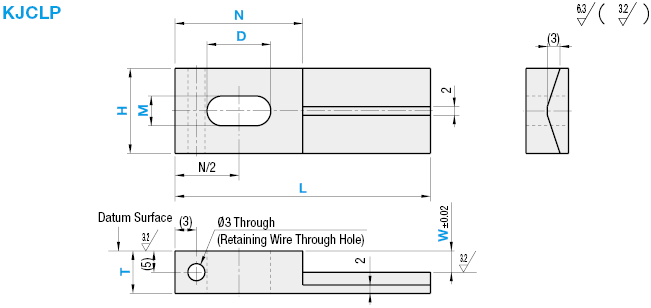 Elementos de plantillas de inspección - Placa de ángulo de abrazadera: imagen relacionada