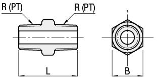 Accesorios de latón para tubería de acero - Niple: imagen relacionada