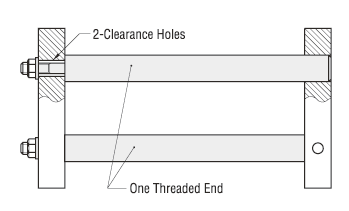 Precision Linear Shafts - One Threaded End (INCH):Related Image