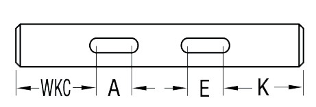 Ejes giratorios: un extremo roscado (PULGADAS): imagen relacionada