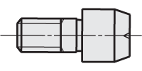 Pernos de ubicación: cabeza grande con vástago roscado, P, L, B configurables (PULGADAS): imagen relacionada
