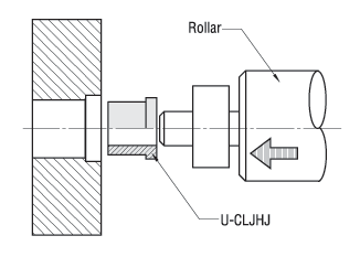 Resin Collars - Flanged - Configurable V(I.D), T(Shoulder Length) in 0.001