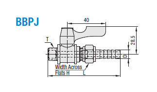 Válvulas de bola compactas - latón, rosca PT / conexión de manguera: imagen relacionada