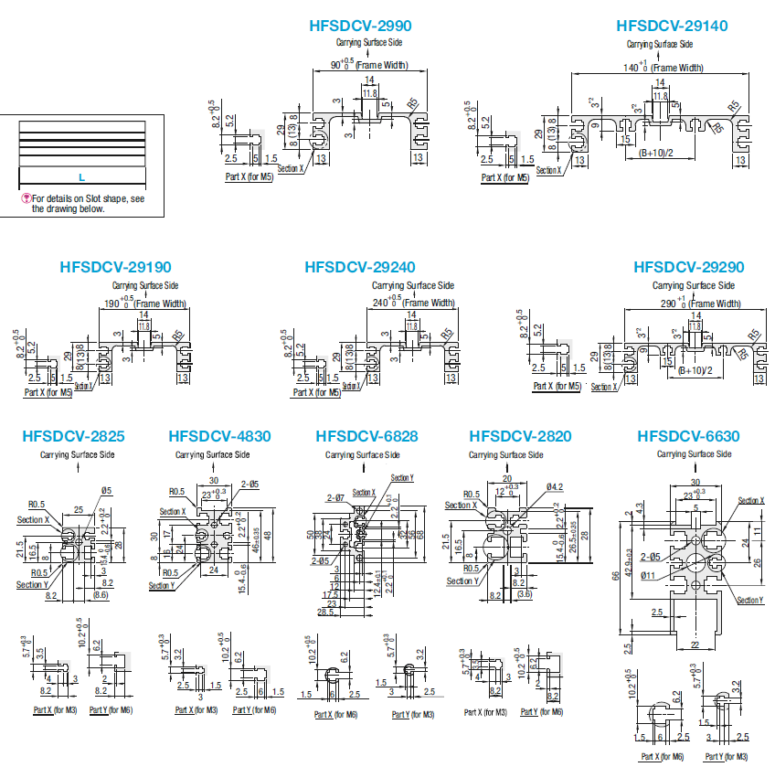 Extrusión de aluminio para transportadores: imagen relacionada