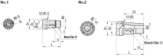Boquillas de pulverización - Patrón de pulverización circular - Tipo de amplificación de aire: Imagen relacionada