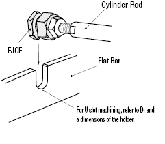 Juntas flotantes - Tipo de conexión rápida - Conector del cilindro Longitud configurable [girada]: Imagen relacionada
