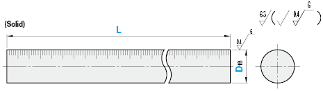 Puestos para Stands -Calibrados- -Longitud configurable-: Imagen relacionada
