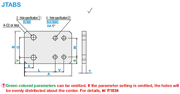 Placas / soportes de montaje de chapa metálica - Configurable - Imagen relacionada