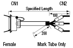 Arnés de grado de material del conector Centronics: imagen relacionada