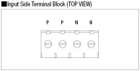 1 par de bloques de terminales comunes divididos de 9 x 2 P, N (para terminal de barra): imagen relacionada