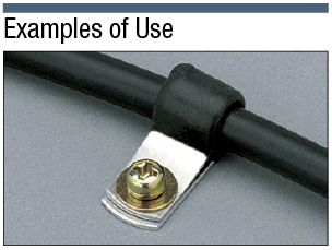 Clip de cable (acero inoxidable / revestimiento de resina): imagen relacionada