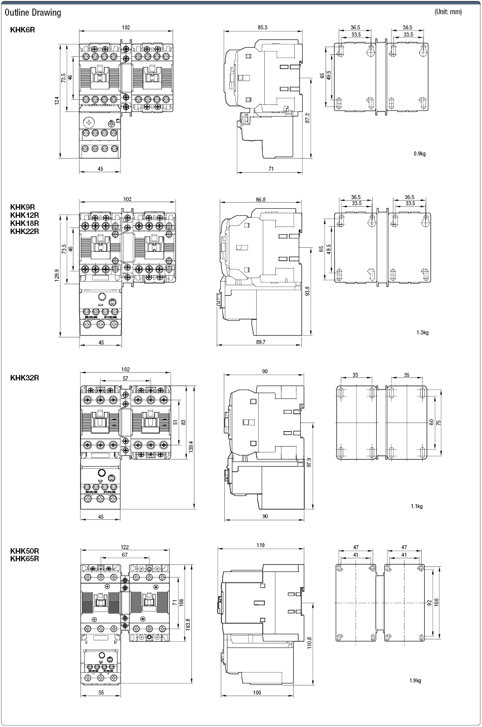 Bobina de interruptor electromagnético reversible de 200 V CA: imagen relacionada