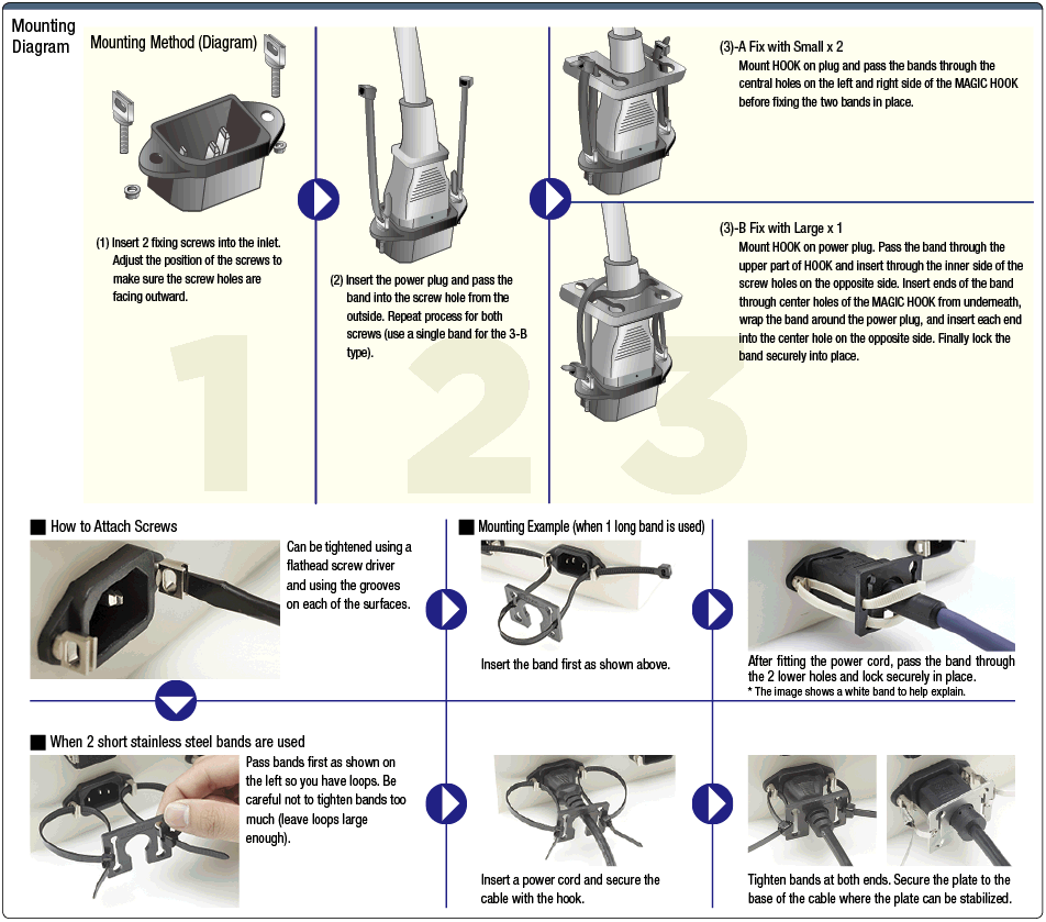 Freely Combinable - Power Pullout Prevention Bracket:Related Image