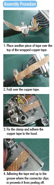 Conector D-Sub de contramedidas EMI con cubierta de resina: imagen relacionada