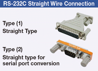 Adaptador de conversión D-Sub/RS-232C: imagen relacionada
