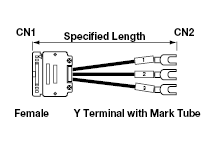 Cable de alambre discreto con conector hembra con capucha: imagen relacionada