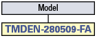 Terminal de conector de modelo enchufable, serie 110 hembra (modelo aislado con pieza de montaje): imagen relacionada