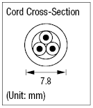 AC Cord - Fixed Length (UL / CSA) - Double-Ended:Related Image