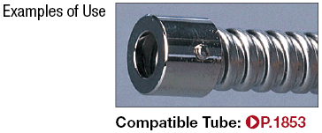 Conector de tubo de modelo flexible para KSN (cabeza corta cilíndrica): imagen relacionada