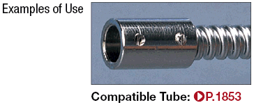 Conector de tubo de modelo flexible para KSN (cabeza larga cilíndrica): imagen relacionada