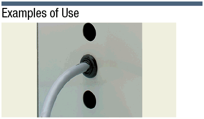 Buje de cable (arandela / goma con modelo de membrana): imagen relacionada
